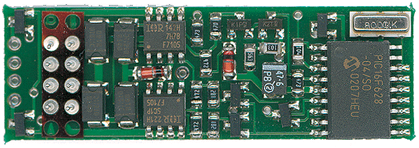 NCE P2K-SR DCC Control Decoder 1.3 Amp - Silent Running(TM) -- Direct Plug-In, 4 EFX Outputs for Life-Like GP7, 9, 30 & SD60 - NCE 5240108