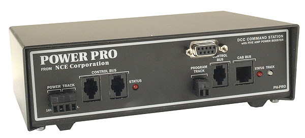 NCE Wireless System Accessories -- PH-SYS-BOX - Powerhouse Pro Main System Box (w/booster) Only - NCE 5240022