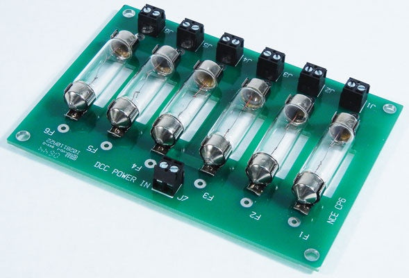 NCE CP6 - 6-Zone DCC Circuit Protector - NCE 5240227