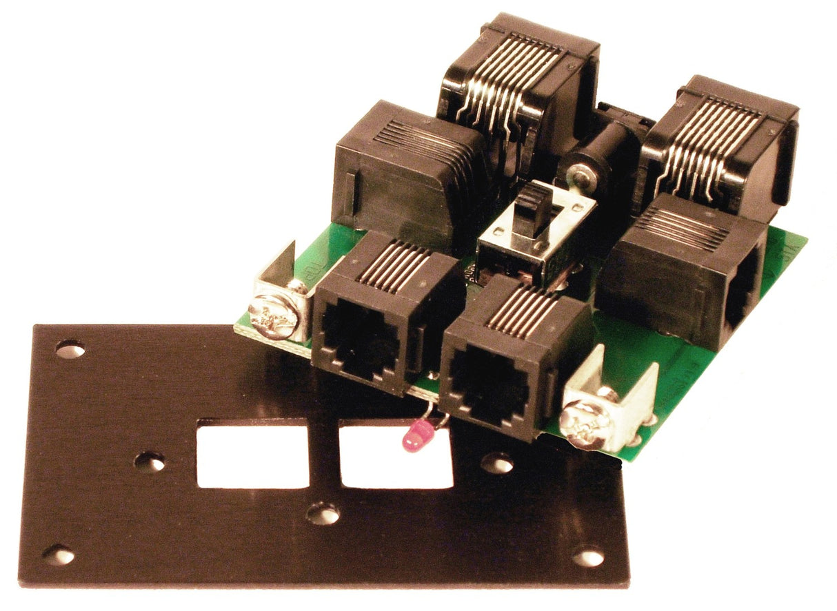 NCE UTP-CAT5 Fascia Panel -- With 2 CAT RJ45 Sockets on Back - NCE 5240234
