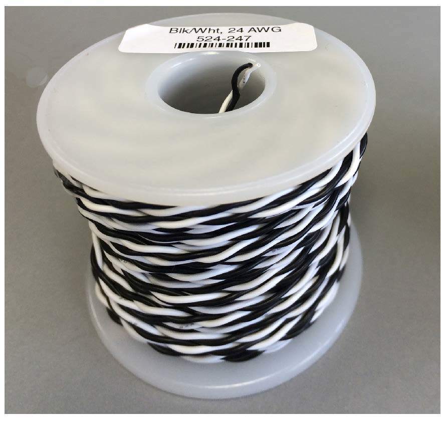 NCE Hook-Up Wire -- Black/White 100' 30.5m - NCE 5240247