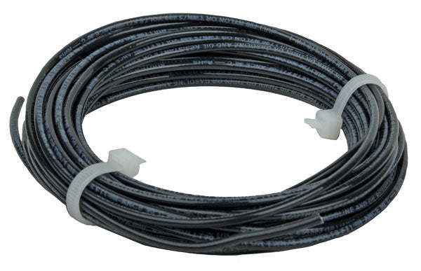 NCE DCC Main Bus 14AWG Wire -- Black 25' 7.6m - NCE 5240284