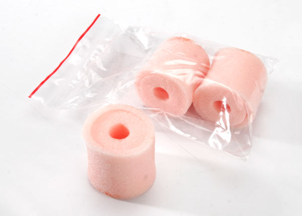Traxxas 5262 Air filter and pre-filter Inserts , foam (high-volume) (3) (pre-oiled , assembled) (TRX 2.5 , 2.5R , 3.3) - TRA5262