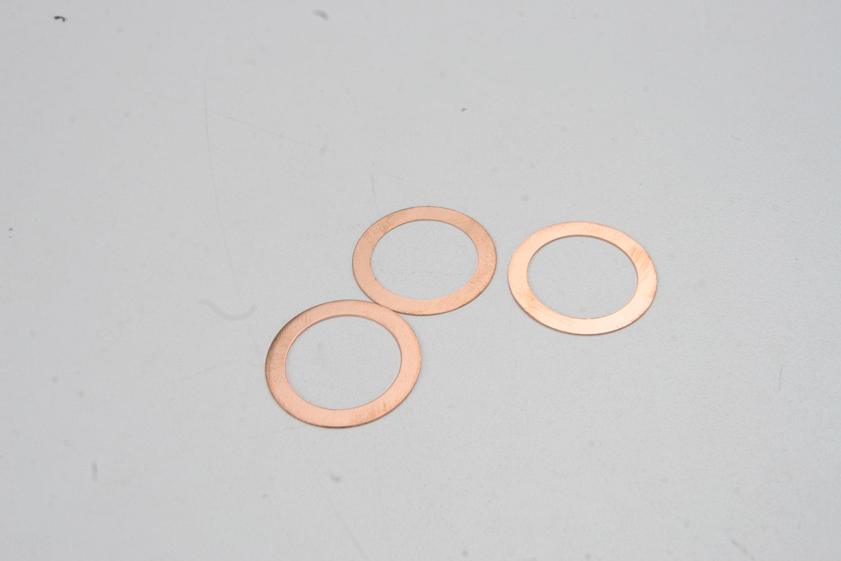 Traxxas 5292 Gaskets , cooling head: 0.20 , 0.30 , 0.40mm (1 each) (0.30mm stock) (TRX 3.3) - TRA5292