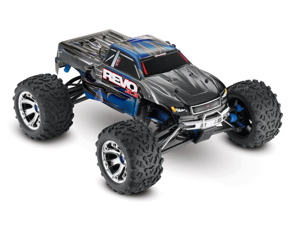 Traxxas 53097-3 Revo 3.3: 1/10 Scale 4WD Nitro-Powered Monster Truck - TRA53097-3-BLUE