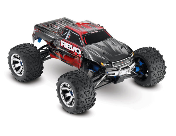 Traxxas 53097-3 Revo 3.3: 1/10 Scale 4WD Nitro-Powered Monster Truck - TRA53097-3-RED
