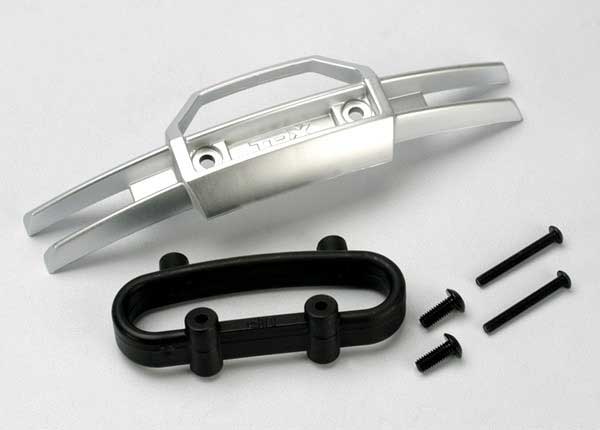 Traxxas 5335 Bumper, Front/ Bumper Mount, Front/ 4x10mm BCS (2)/ 3x25mm BCS (2) - TRA5335