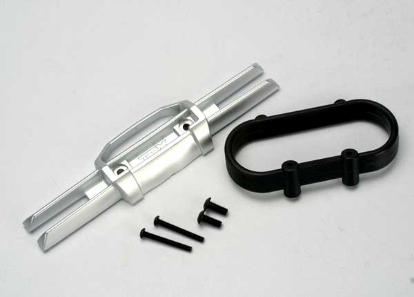 Traxxas 5336 Bumper, Rear/ Bumper Mount, Rear/ 4x10mm BCS (2)/ 3x25mm BCS (2) - TRA5336
