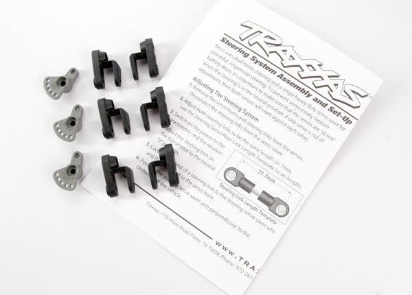 Traxxas 5345X Servo Horns, Steering and throttle (for non-Servos (Hitec, JR, KO, Airtronics)) - TRA5345X