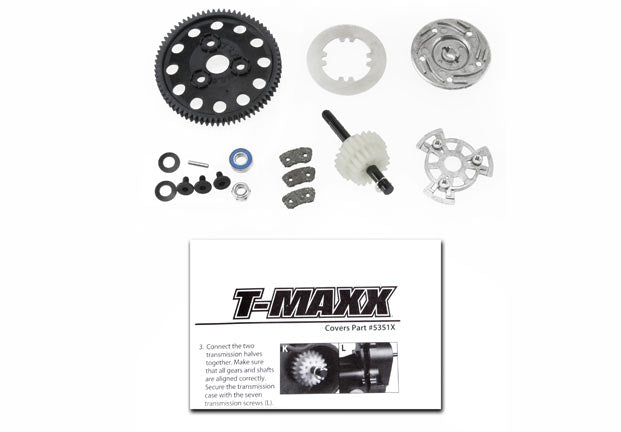 Traxxas 5351X T-Maxx Torque Control Slipper Upgrade Kit (fits first generation T-Maxx transmission , w / o Optidrive) (patent pending) - TRA5351X