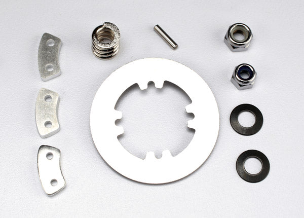 Traxxas 5352R Rebuild kit (heavy duty) , slipper clutch (steel disc / aluminum friction pads (3) / spring (1) / 2x9.8mm pin / 5x8mm MW / 5.0mm NL (1) / 4.0mm NL (1)) - TRA5352R