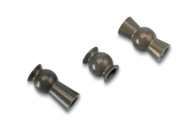 Traxxas 5355X Hollow ball set, aluminum (30)/ tall centered hollow ball (2)/ tall offset hollow ball (2)/ bump steer adjustment shims; 3.5mm (2), 1.17mm (2) - TRA5355X