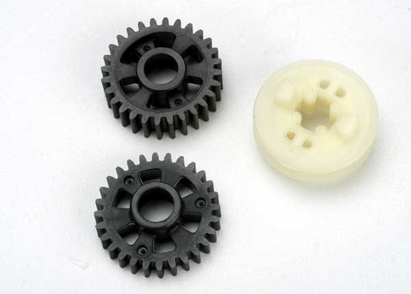 Traxxas 5395 Output gears, forward & reverse/ drive dog Carrier - TRA5395