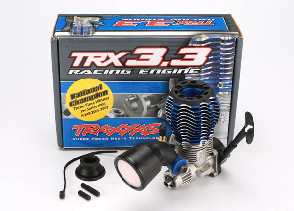 Traxxas 5409 TRX 3.3 Engine Multi-Shaft w/Recoil Starter