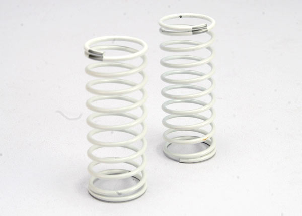 Traxxas 5431 Spring, shock (white) (GTR) (Rear) (1.2 Rate silver) (1 pair) - TRA5431