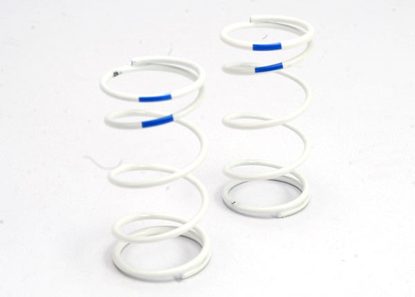Traxxas 5434 Spring, shock (white) (GTR) (1.6 Rate - Blue) (1 pair) - TRA5434