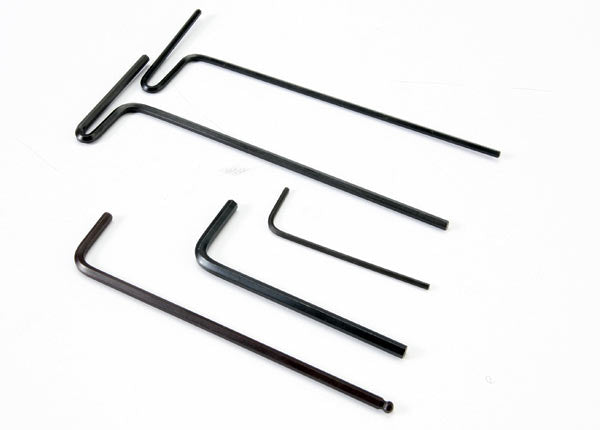 Traxxas 5476X Hex wrenches; 1.5mm, 2mm, 2.5mm, 3mm, 2.5mm ball - TRA5476X