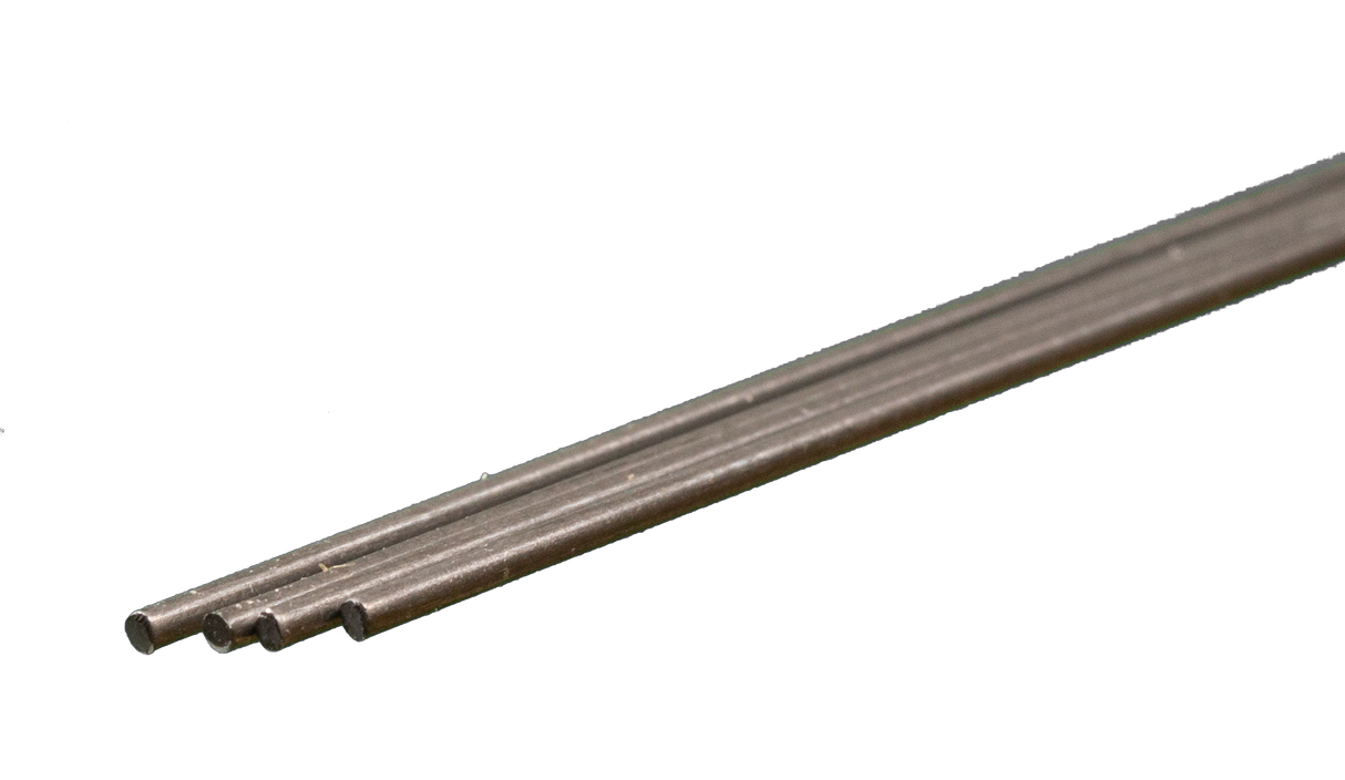 K&S Engineering K&S Metals, Music Wire: .039 Diameter x 12" Long: 4 pc - KNS5497