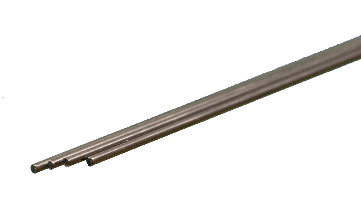 K&S Engineering K&S Metals, Music Wire: .032 Diameter x 12" Long: 4 pc - KNS5501