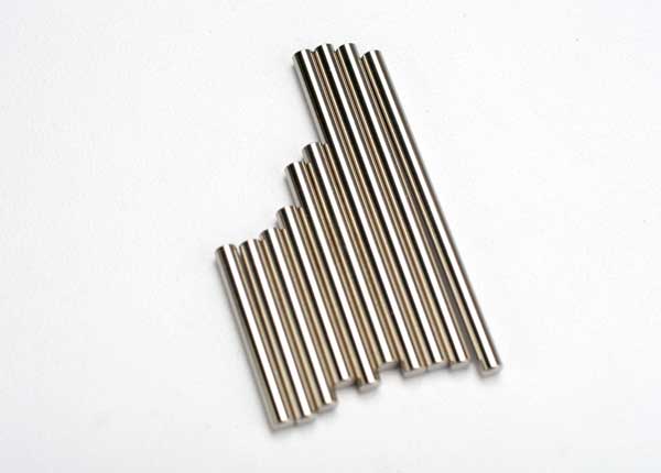 Traxxas 5521 Suspension pin set, Complete (hardened steel, Front & Rear), 3x27mm (4), 3x35mm (2), 3x52mm (4) - TRA5521