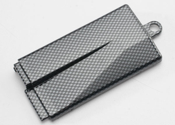 Traxxas 5523G Battery cover (mid Chassis) , Exo-Carbon finish (Jato) - TRA5523G