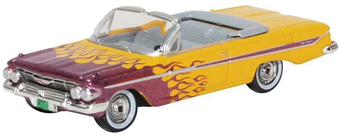 Oxford Diecast 61 CHEVY IMPALA CONV - 553-87CI61004