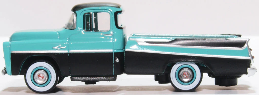 Oxford Diecast DODGE D100 PICK UP '57 TURQUOISE - 553-87DP57002