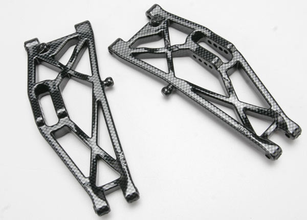 Traxxas 5533G Suspension Arms , Rear (left & right) , Exo-Carbon finish (Jato) - TRA5533G