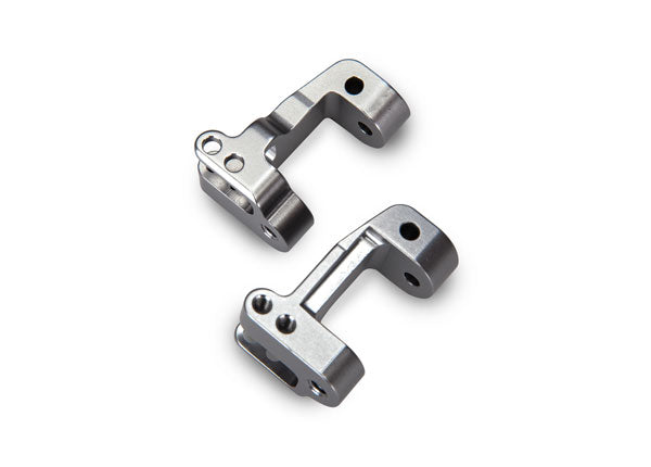 Traxxas 5536X Caster blocks , 25-degree , titanium-anodized 6061-T6 aluminum (left & right) - TRA5536X