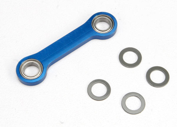 Traxxas 5542X Drag link, machined 6061-T6 aluminum (blue-anodized)/ 5x8x2.5 ball bearing (2) - TRA5542X