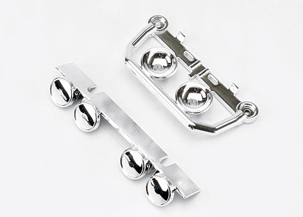 Traxxas 5634 Light Bar , Front bumper (chrome) (1) , roof light Bar (chrome) (1) - TRA5634