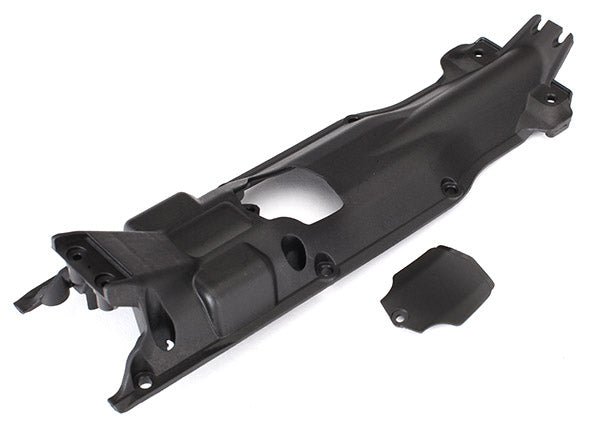 Traxxas 5637X SkidPlate , transmission , nylon (black) / cover - TRA5637X