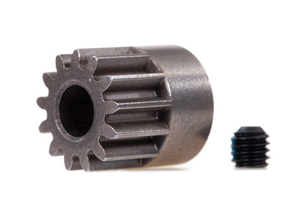 Traxxas 5642 Gear, 13-T pinion (0.8 metric pitch, compatible with 32-pitch) (fits 5mm shaft)/ set screw - TRA5642