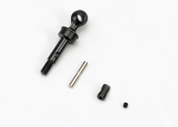 Traxxas 5654 Stub Axle , CV style (machined steel) (1) / cross pin (1) / drive pin (1) - TRA5654