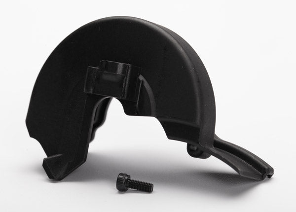 Traxxas 5677R Cover, gear/ 3x8mm CS (1) (for single Motor installation, use with Motor Plate #5690X) - TRA5677R