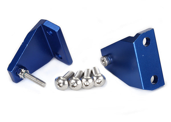 Traxxas 5731X Trim tab adjuster (2) / 4x12mm BCS stainless (4) / 3x18mm BCS (stainless) (2) / NL 3.0 (2) - TRA5731X