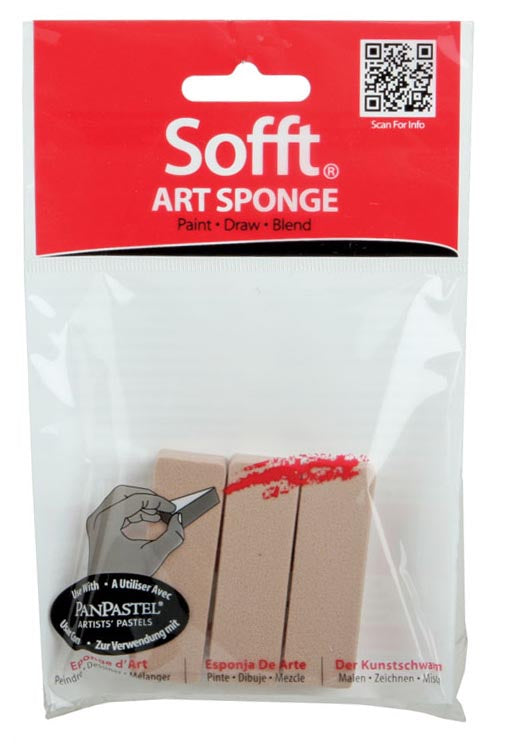 Panpastel Sofft Sponge Bar -- Flat pkg(3) - 574-61022