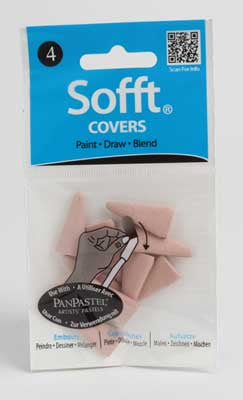 Panpastel Sofft Covers -- No.4 Point pkg(10) - 574-62004