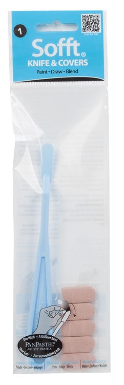 Panpastel Sofft Knife & Covers -- No. 1 Round 1/5 - 574-65001
