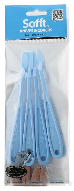 Panpastel Sofft Knives & Covers -- Mixed 4/8 - 574-65100