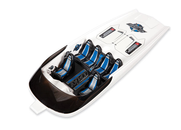 Traxxas 5787 Hatch, DCB M41, White (no Graphics)/ Decal Sheet