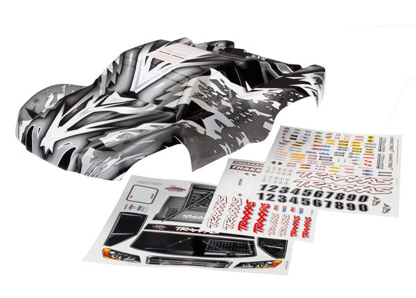 Traxxas 5812 Body, Slash 4X4, ProGraphix (Graphics are printed, requires paint & final color application)/ Decal Sheet - TRA5812