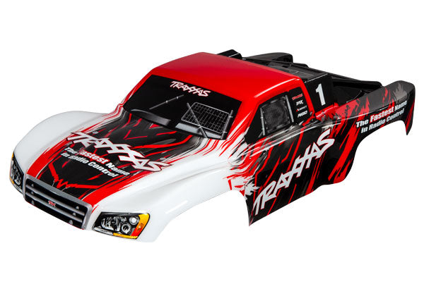 Traxxas 5824R Body , Slash 4X4 , - Red (painted , decals applied) - TRA5824R