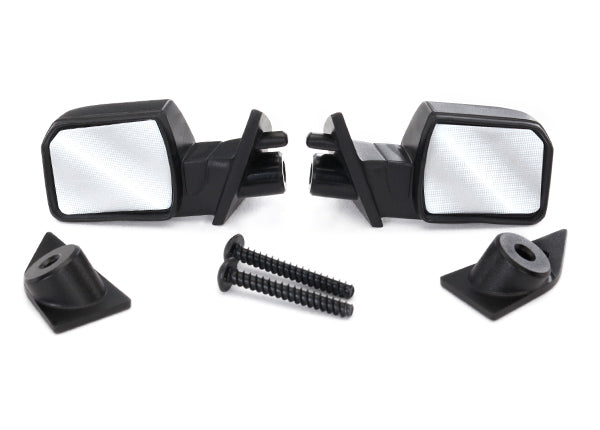 Traxxas 5829 Mirrors, side (left & right)/ Mounts (left & right)/ 2.6x8mm BCS (2) - TRA5829