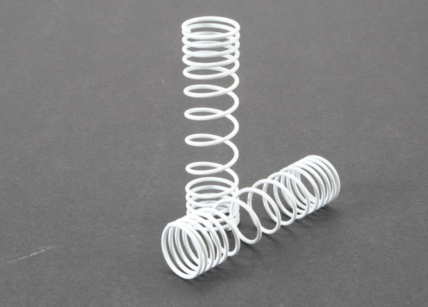 Traxxas 5858 Springs , Rear (white) (progressive Rate) (2) - TRA5858