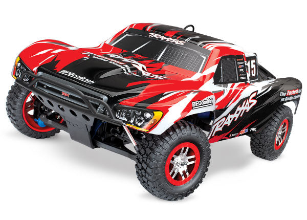 Traxxas 59076-3 Slayer Pro 4X4: 1/10-Scale Nitro-Powered 4WD Short Course Racing Truck - TRA59076-3-RED