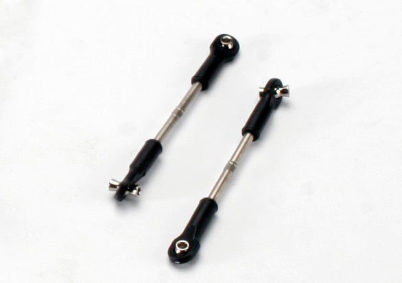Traxxas 5938 Turnbuckles, toe links, 61mm (Front or Rear) (2) (assembled with rod ends and hollow balls) - TRA5938