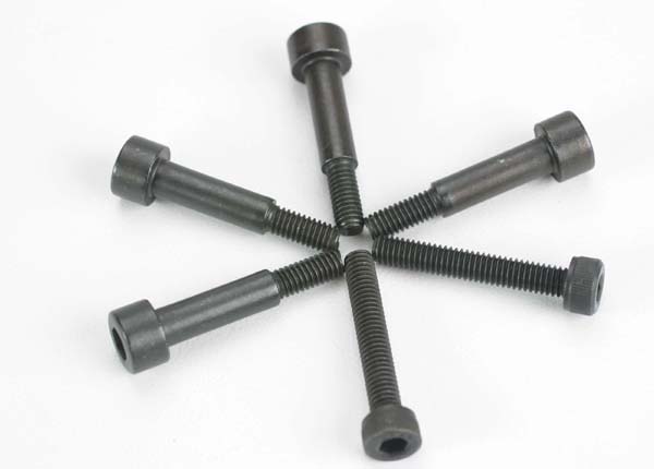 Traxxas 6142 Shoulder Screws , 4x25mm cap-head machine (6) (with 5mm shoulder for Monster Buggy) - TRA6142