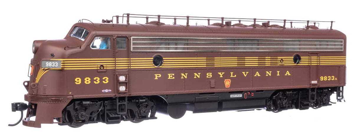 WalthersProto EMD FP7 LokSound 5 Sound & DCC -- Pennsylvania Railroad EFP-15 #9833A (Tuscan 5-Stripe)