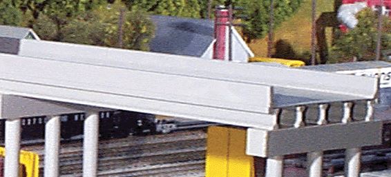 Rix Products Modern Highway Overpass -- 50' Deck Only - 628-161